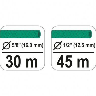 Būgnas laistymo žarnai be ratukų 45m. 1 Būgnas laistymo žarnai be ratukų 45m. 1