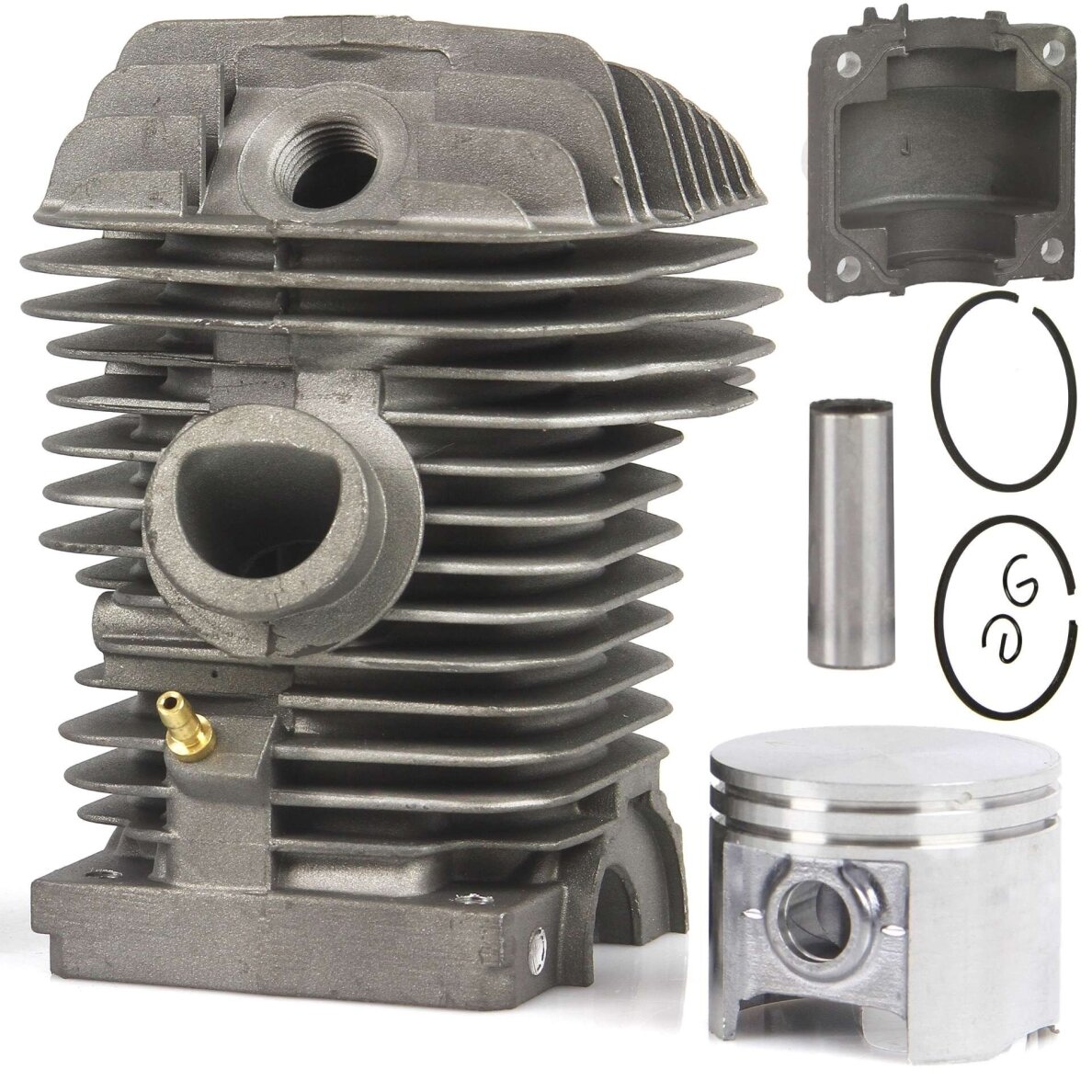 Cilindras/stūmoklis STIHL grandininiam pjūklui 025 MS250 023 MS230 M90696 Cilindras/stūmoklis STIHL grandininiam pjūklui 025 MS250 023 MS230 M90696