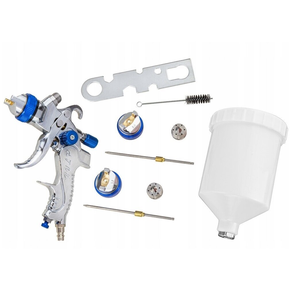 Dažymo pistoletas LVLP 1.4, 1.7, 2.0mm Dažymo pistoletas LVLP 1.4, 1.7, 2.0mm