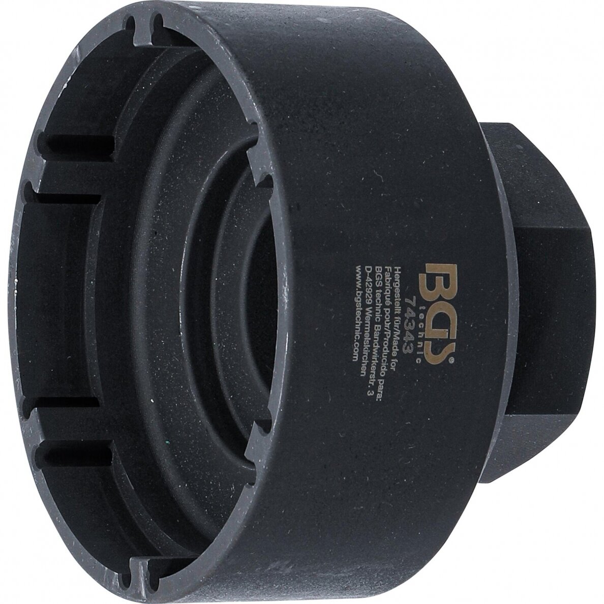 Ratų ašies galvutė priekinė 101/110mm MAN TGA 74343 Ratų ašies galvutė priekinė 101/110mm MAN TGA 74343