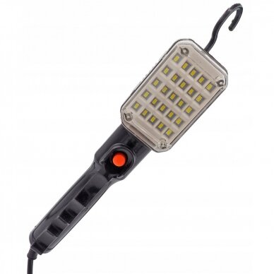 Darbo lempa 25 SMD LED 230V su magnetu 1 Darbo lempa 25 SMD LED 230V su magnetu 1