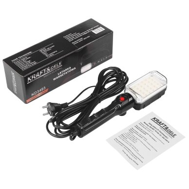 Darbo lempa 30 SMD LED 230V su magnetu 1 Darbo lempa 30 SMD LED 230V su magnetu 1