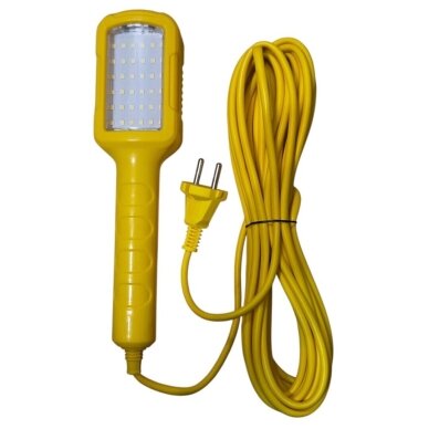 Darbo lempa 36 SMD LED 230V su magnetu Darbo lempa 36 SMD LED 230V su magnetu