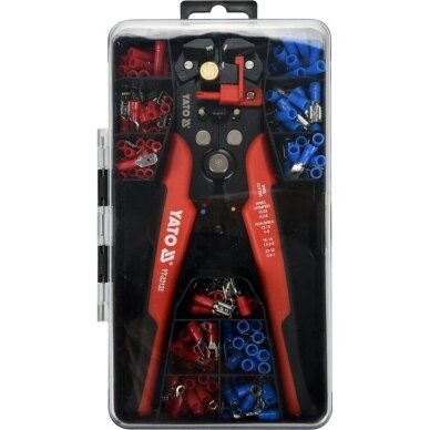 Replės jungčių užspaudimui 0.2-6mm² su rinkiniu 191vnt. YT-23133 2