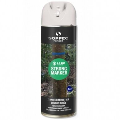 Dažai žymėjimui medienai Strong Marker balti 500ml Dažai žymėjimui medienai Strong Marker balti 500ml