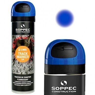 Dažai žymėjimui mėlyni 500ml 1 Dažai žymėjimui mėlyni 500ml 1