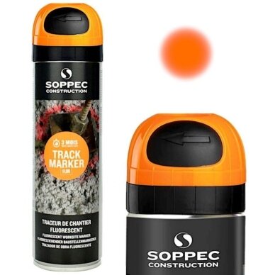 Dažai žymėjimui oranžiniai 500ml 1 Dažai žymėjimui oranžiniai 500ml 1