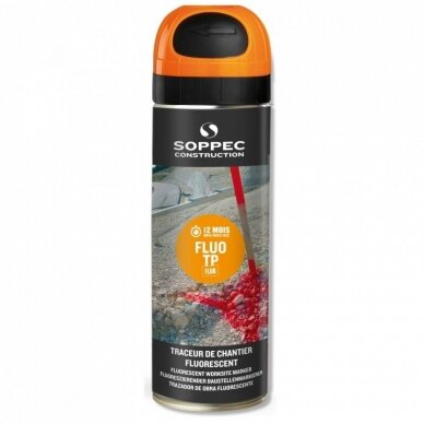 Dažai žymėjimui fluores. oranžiniai 500ml Dažai žymėjimui fluores. oranžiniai 500ml