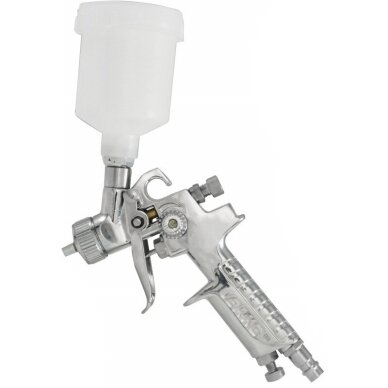 Mini dažymo pistoletas metalinis HVLP 0.8mm