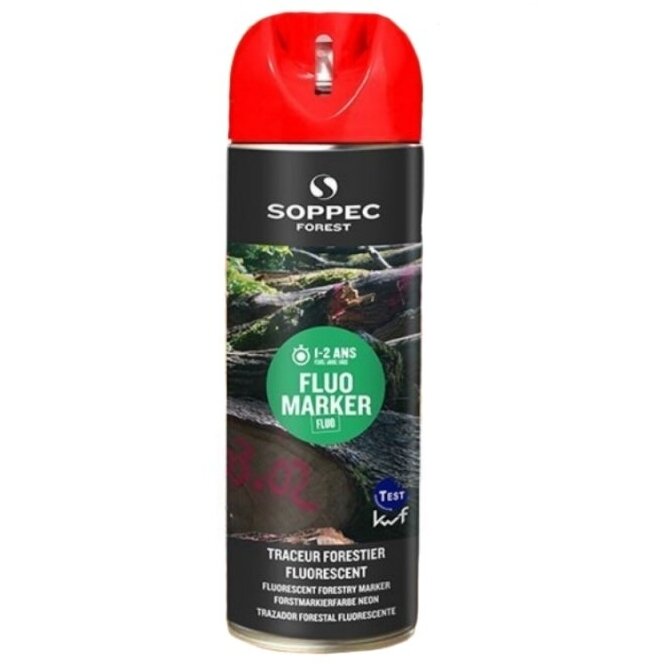 Dažai žymėjimui medienai fluores. raudoni 500ml Dažai žymėjimui medienai fluores. raudoni 500ml