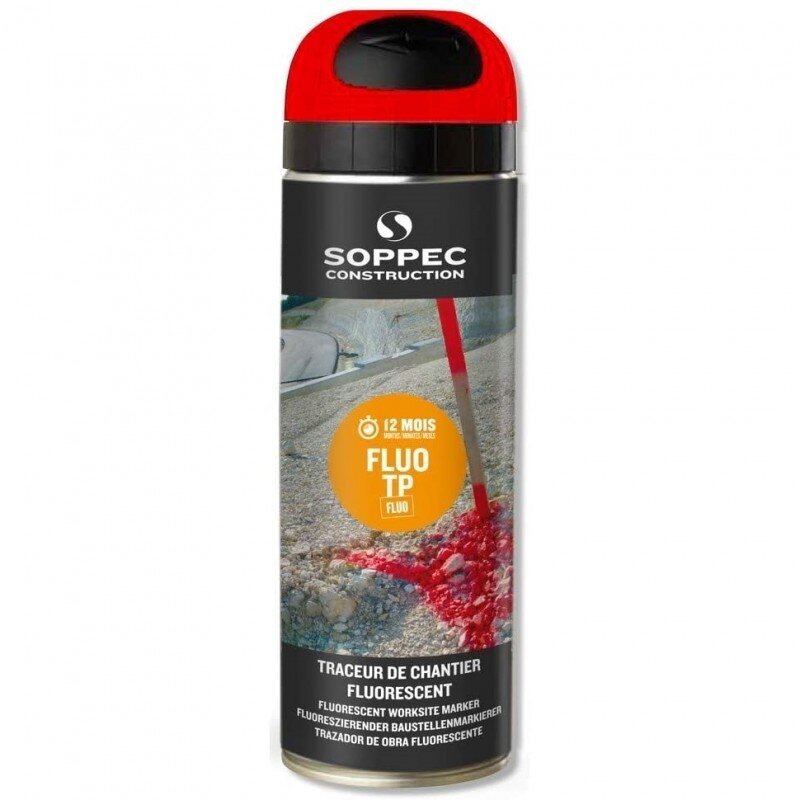 Dažai žymėjimui fluores. raudoni 500ml Dažai žymėjimui fluores. raudoni 500ml