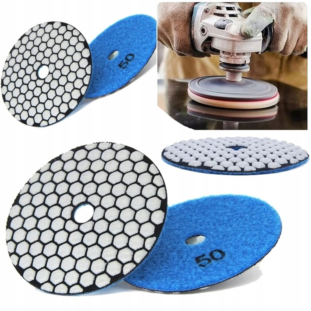 Deimantinis abrazyvas velcro Ø100mm P50 3 Deimantinis abrazyvas velcro Ø100mm P50 3
