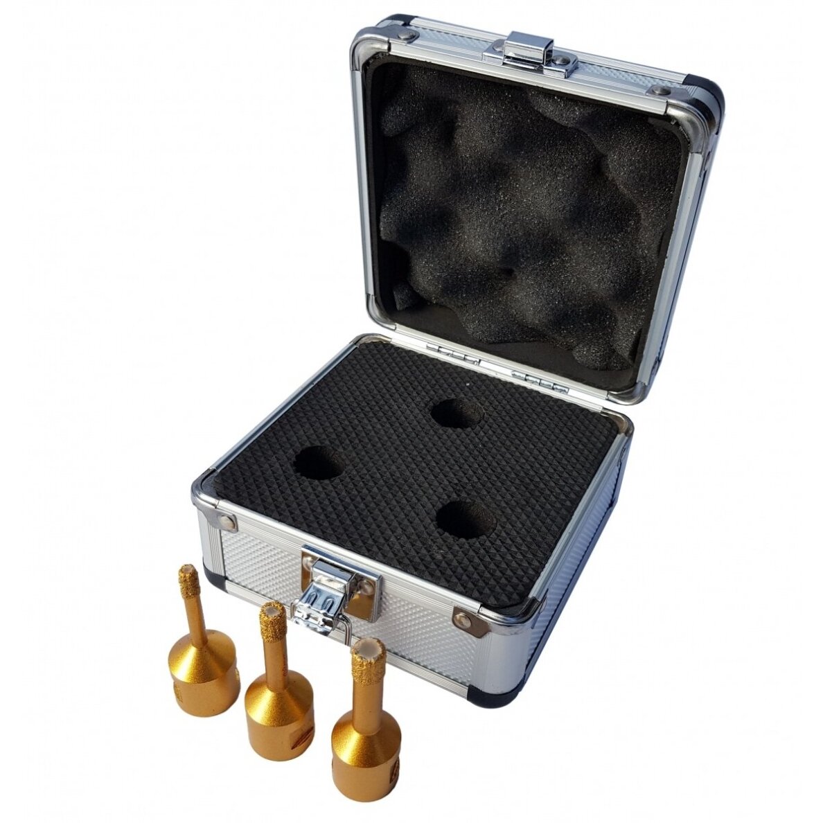 Deimantinių karūnų rinkinys M14 6,8,10mm 3vnt. 1