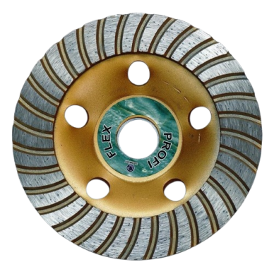 Deimantinis diskas šlifavimui 125x22.2mm 5mm PF10317 Deimantinis diskas šlifavimui 125x22.2mm 5mm PF10317
