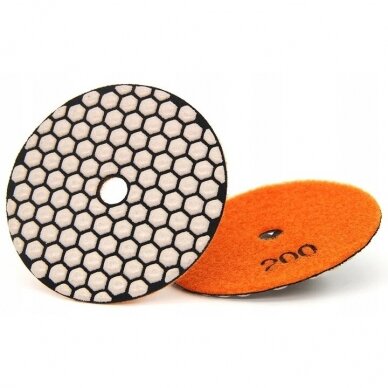 Deimantinis abrazyvas velcro Ø100mm P200 Deimantinis abrazyvas velcro Ø100mm P200
