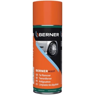 Dervų ir bitumo valiklis BERNERwash 400ml 147992 Dervų ir bitumo valiklis BERNERwash 400ml 147992