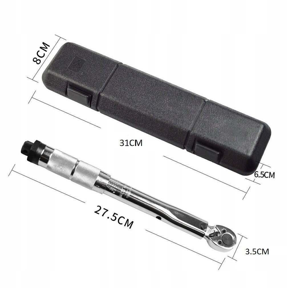 Dinamometrinis raktas 1/4` 5-25Nm L-280mm 8219 5