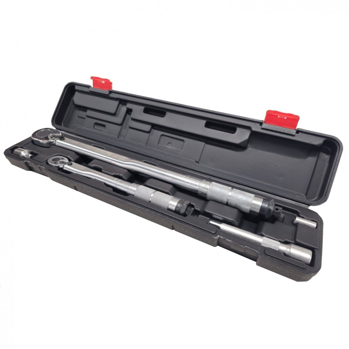 Dinamometrinių raktų rinkinys 1/2` + 1/4` 5vnt. L-265mm/470mm TW1412 1
