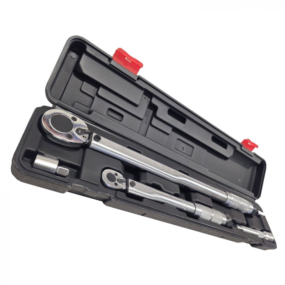 Dinamometrinių raktų rinkinys 1/2` + 1/4` 5vnt. L-265mm/470mm TW1412 2