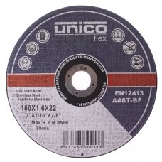 Diskas pjovimui 180mm 1.6mm 22.2mm UNICO