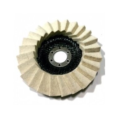 Poliravimo diskas lapelinis 125mm 18mm 22.2mm Poliravimo diskas lapelinis 125mm 18mm 22.2mm
