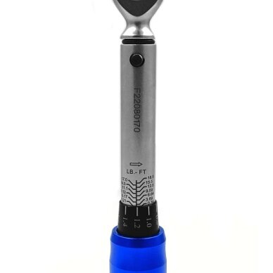 Dinamometrinis raktas 1/4` 1-25Nm L-245mm F-6472285 5