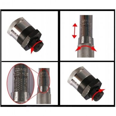 Dinamometrinis raktas 1/4` 5-25Nm L-280mm 8219 4 Dinamometrinis raktas 1/4` 5-25Nm L-280mm 8219 4