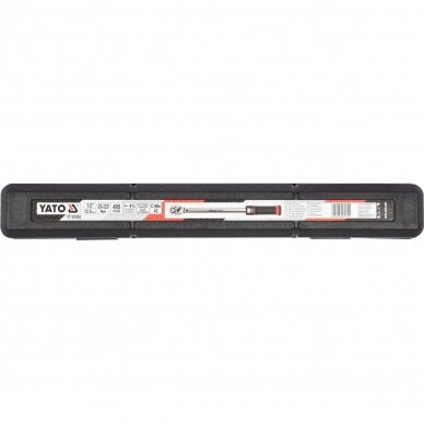 Dinamometrinis raktas 1/2` 20-220Nm L-481mm YT-07605 3