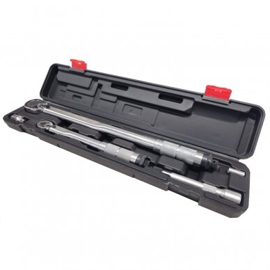Dinamometrinių raktų rinkinys 1/2` + 1/4` 5vnt. L-265mm/470mm TW1412 1