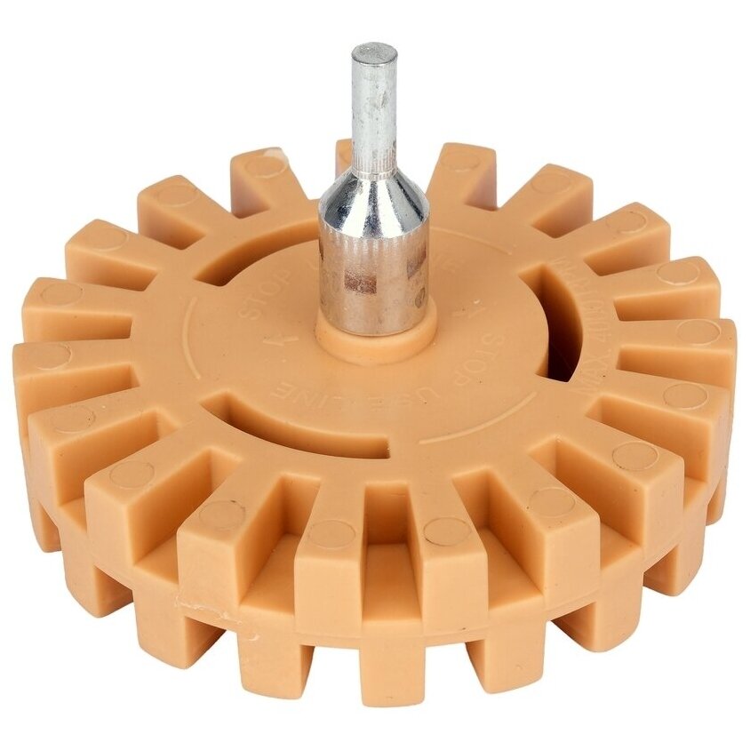 Diskinis trintukas klijų šalinimui 100mm su koteliu (YT-83309)