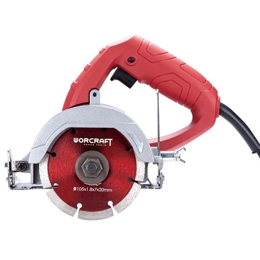 Elektrinis diskinis mūro pjūklas 110mm 1400W WORCRAFT MC14110A 4 Elektrinis diskinis mūro pjūklas 110mm 1400W WORCRAFT MC14110A 4