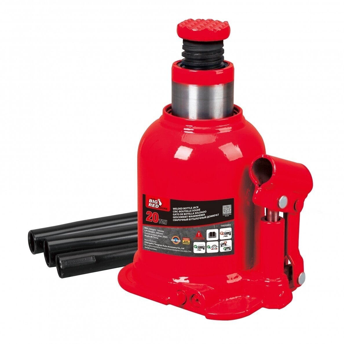 Hidraulinis domkratas pažemintas 20T 165-285mm Hidraulinis domkratas pažemintas 20T 165-285mm