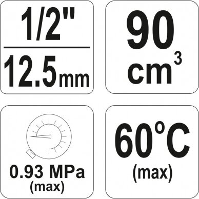 Drėgmės filtras su reguliatoriumi ir manometru 1/2" 1 Drėgmės filtras su reguliatoriumi ir manometru 1/2" 1