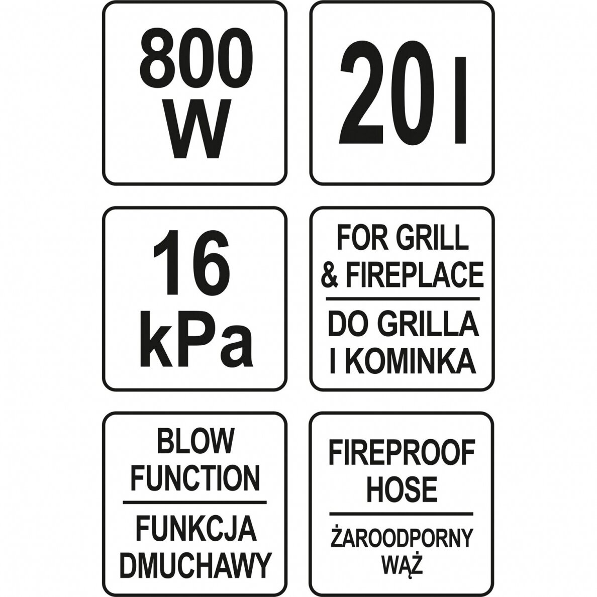 Buitinis dulkių, pelenų siurblys 20l 800W 3 Buitinis dulkių, pelenų siurblys 20l 800W 3