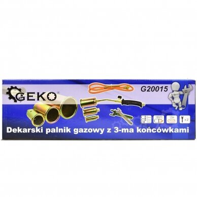 Dujinis degiklis/breneris 3 antgaliai L-380mm 6