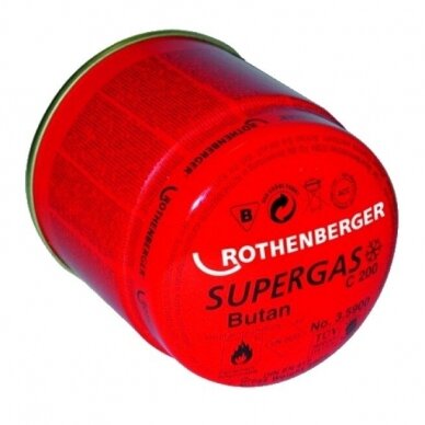 Dujos ROTHENBERGER Super Gas C200 190gr. Dujos ROTHENBERGER Super Gas C200 190gr.