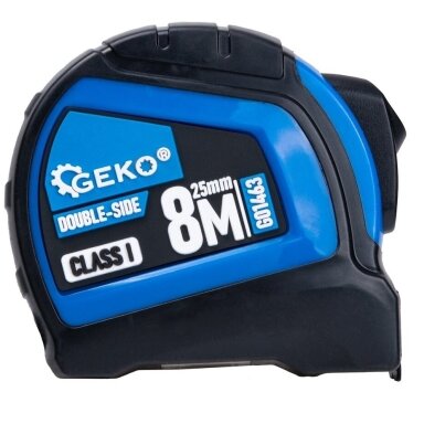 Matavimo ruletė dvipusė 8m 25mm Matavimo ruletė dvipusė 8m 25mm