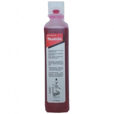 Dvitaktis tepalas raudonas 100ml Dvitaktis tepalas raudonas 100ml