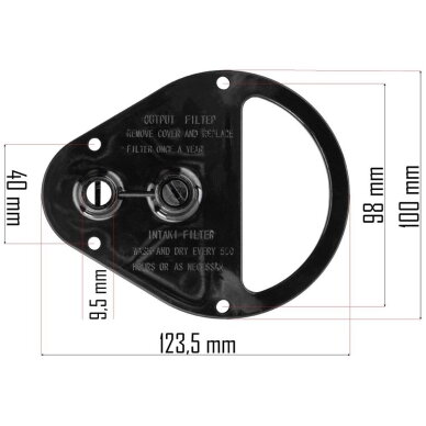 Dyzelinio šildytuvo plastikinis korpusas (ats.d) PM-NAG-30SKN-PKP 4