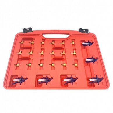 Dyzelinių purkštukų matavimo rinkinys Bosch/Delphi/Denso 3 Dyzelinių purkštukų matavimo rinkinys Bosch/Delphi/Denso 3