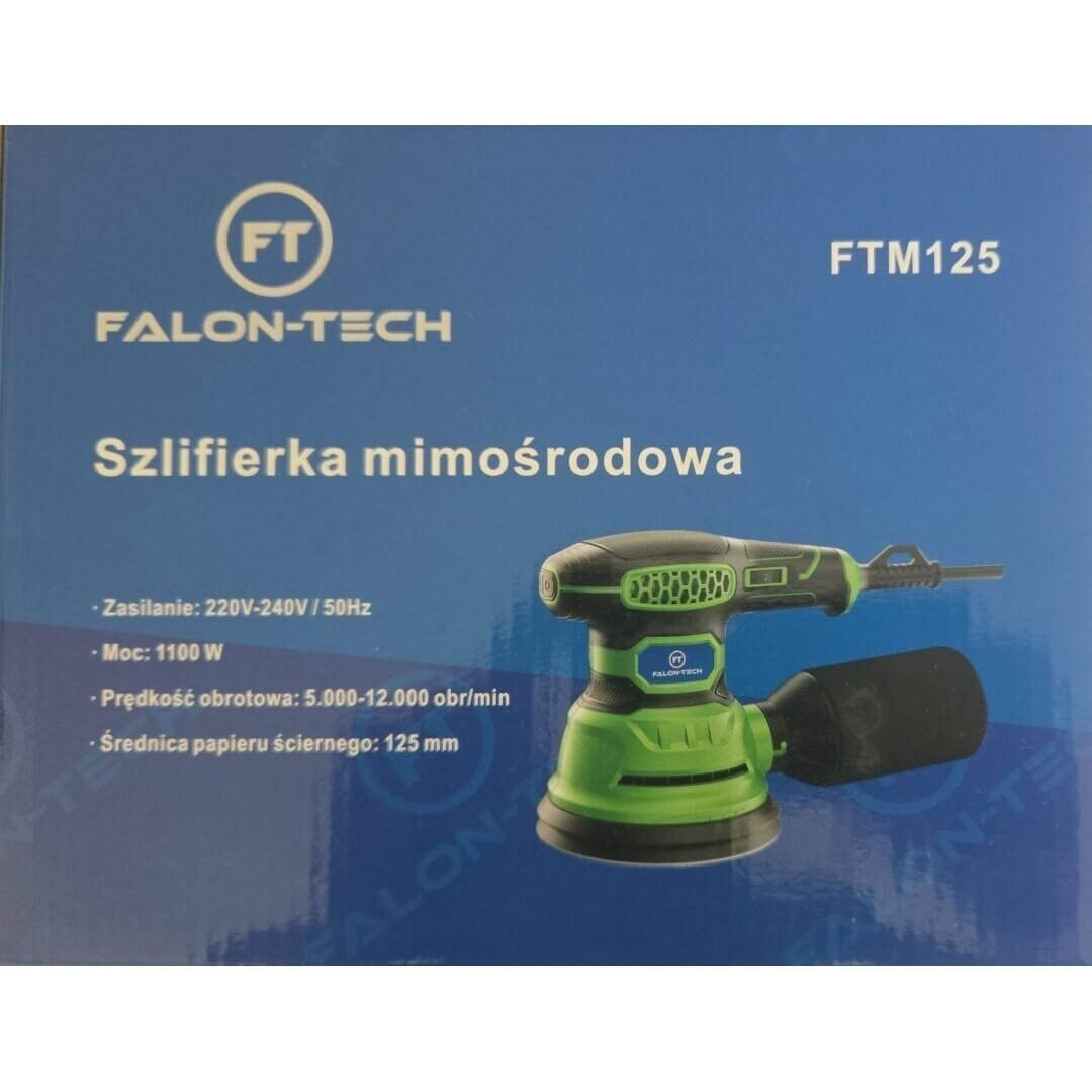 Ekscentrinis šlifuoklis su reguliavimu 1100W 3