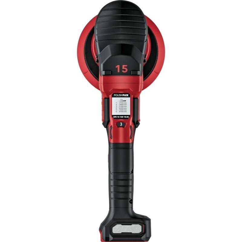 Ekscentrinis akumuliatorinis poliruoklis FLEX XFE 15 150 18-EC C 2
