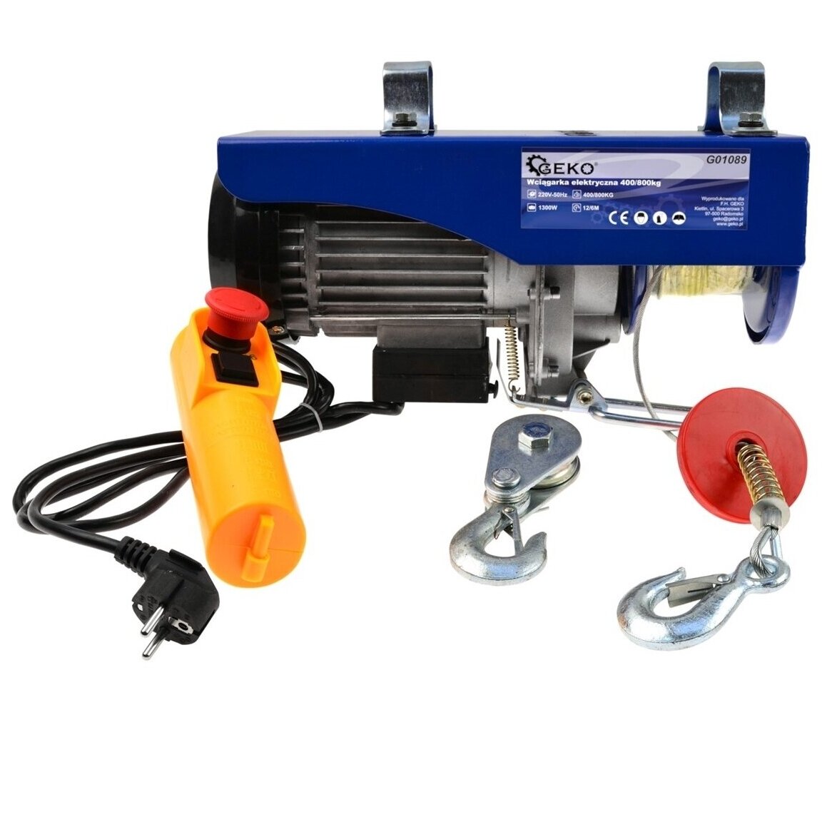 Elektrinė gervė 220V 800kg Elektrinė gervė 220V 800kg