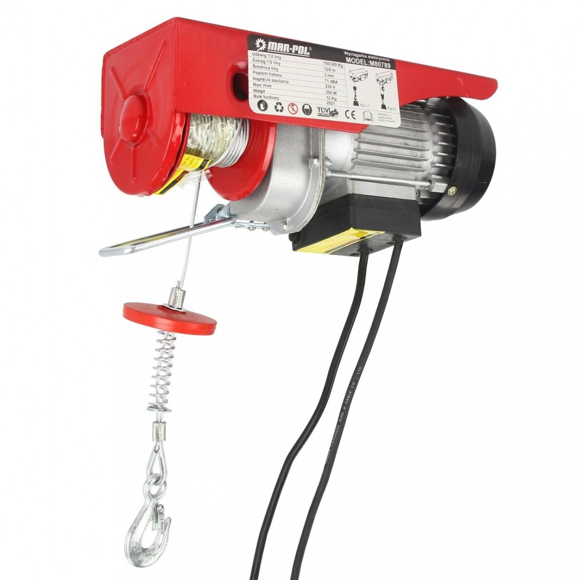 Elektrinė gervė 230V 300kg 4