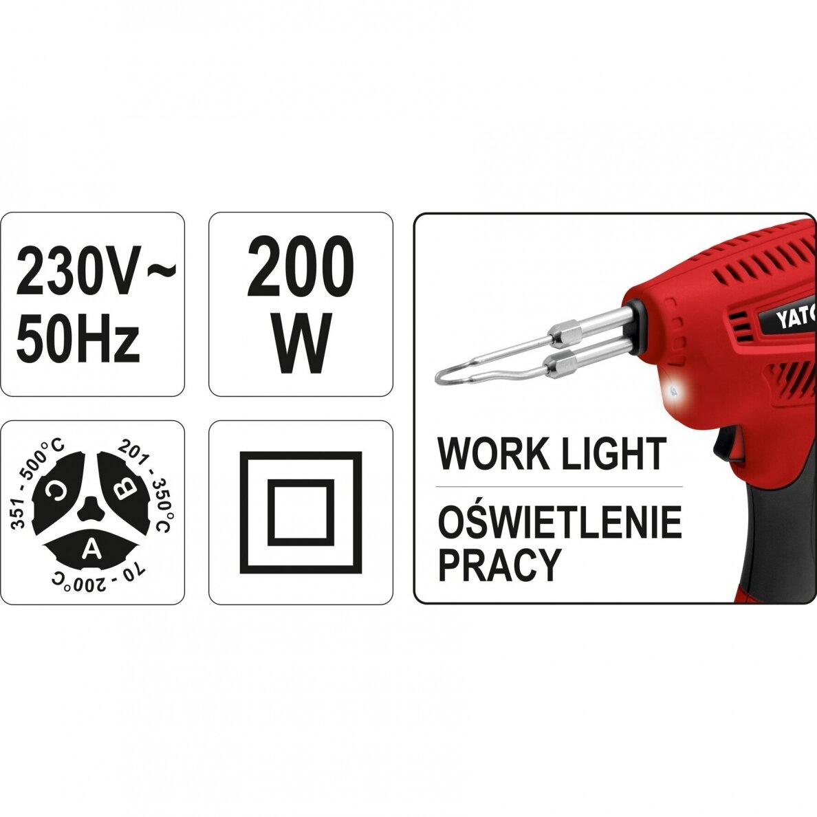 Elektrinis impulsinis lituoklis 200W 1 Elektrinis impulsinis lituoklis 200W 1