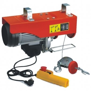Elektrinė gervė 220V 1200kg Elektrinė gervė 220V 1200kg