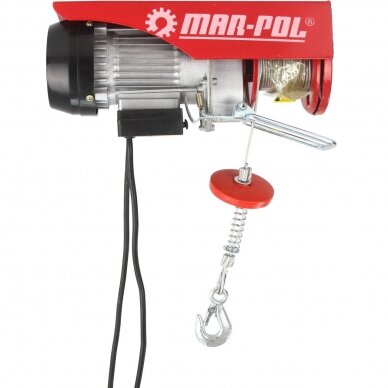 Elektrinė gervė 230V 300kg 2 Elektrinė gervė 230V 300kg 2
