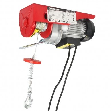 Elektrinė gervė 230V 300kg 4 Elektrinė gervė 230V 300kg 4