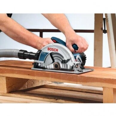 Elektrinis diskinis pjūklas 1400W 190mm BOSCH GKS 190 1 Elektrinis diskinis pjūklas 1400W 190mm BOSCH GKS 190 1