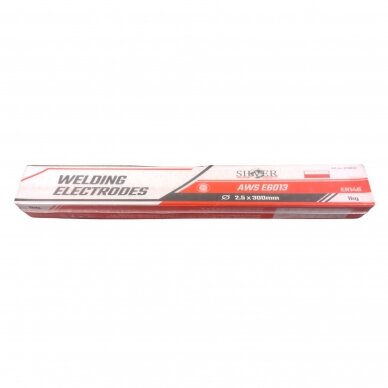 Suvirinimo elektrodai 2.5mm x 300 1kg S10833 Suvirinimo elektrodai 2.5mm x 300 1kg S10833